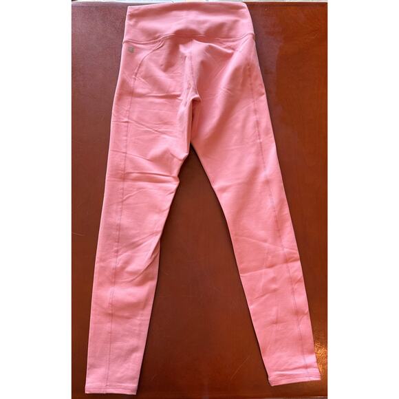 Fabletics Lisette High Waisted Power Hold Leggings Short S/4-6 Coral Coral - Picture 2 of 8